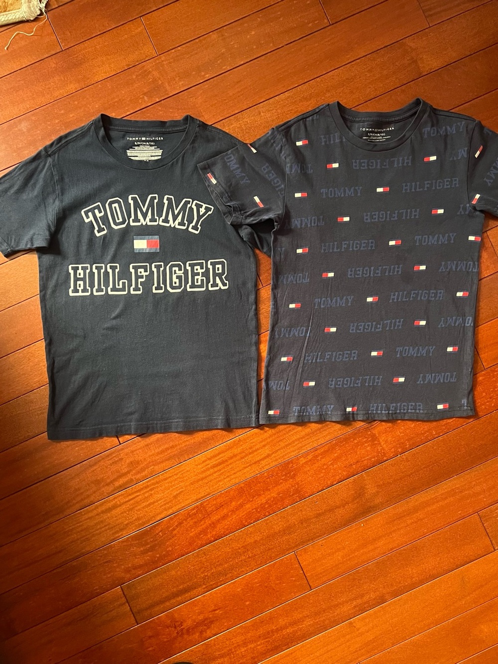 Tommy Hilfiger Kids' navy Logo Tee